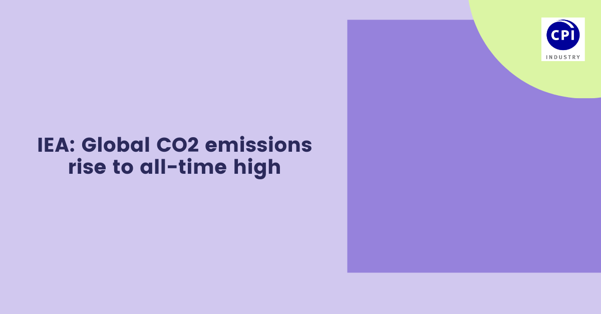 IEA: Global CO2 emissions rise to all-time high